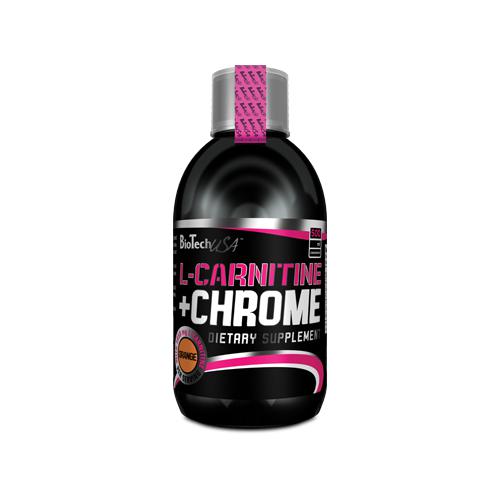 L-Carnitine + chrome (500 ml) BIOTECH USA